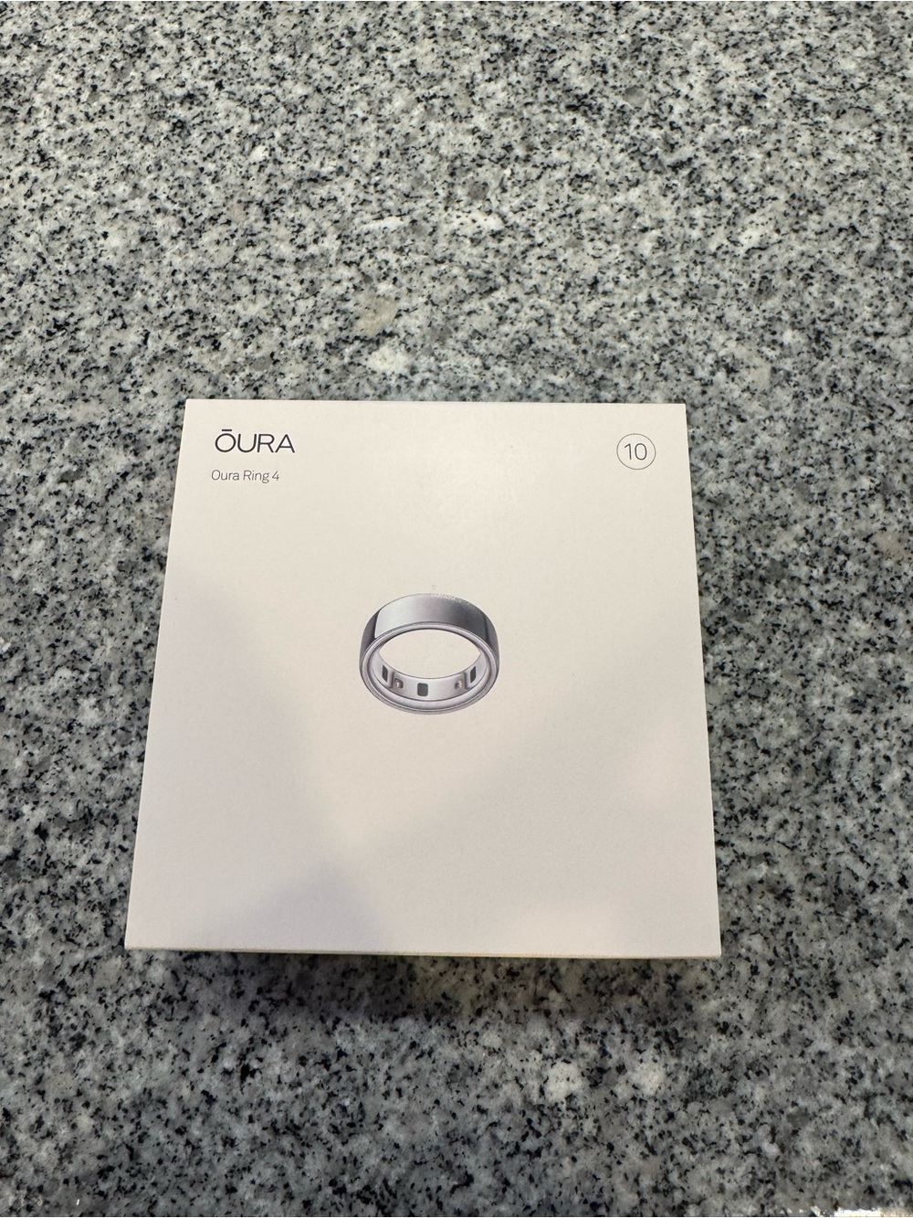 Oura Ring 4 - Silver Finish